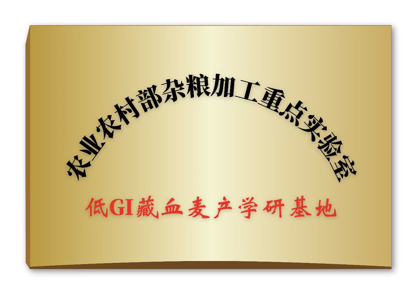 低GI藏血麦产学研基地
